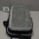 Petskd Top-Expandable Pet Carrier 17x11x9.5 Inches Alaska Airline Approved, Soft-Sided Carrier for Small Cats and Dogs with Locking Safety Zippers and Anti-Scratch Mesh (Black)