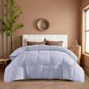YnM Weighted Blanket Queen 20lbs, The Heavy Oversized Weighted Comforter, Warm & Fluffy Throw (Neutral Grey, 20lbs, 90" Lx90 W), 90 in x 90 in 20 lb