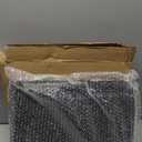 2 Pack Wood Vinyl Record Storage, Retro & Durable Vinyl Crate and Record Holder, Album Storage Record Case Box for 60+ Records, Perfect Record Organizer for Home Decor and Collection Display (Black)