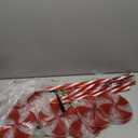 Brightown 6 Pack Lollipop Christmas Pathway Lights Outdoor - 29IN 120 LED Candy Cane Lights with 8 Lighting Modes, Waterproof Christmas Light Outdoor Decoration for Lawn Yard Walkway, Red and White