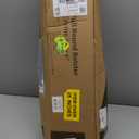 ForPro Full Round Bolster Pillow, Crme, Oil and Stain-Resistant, for Massage and Yoga, 6 R x 26 L