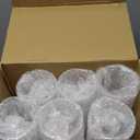 Tanlade 36 Pcs Plastic Beakers Transparent Lab Measuring Cup Clear Liquid Measuring Mixing Cups Raised Graduations, Tapered Spout for Laboratories, Classrooms, Home (250 ml)