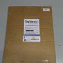 Simplebrand Black Sheer Curtains 84 Inches Long, Light Filtering Rod Pocket Solid Color Window Sheer Curtain Panels, Elegant Curtains & Drapes for Living Room, Bedroom 2 Panels (Black, 42" W x 84" L)