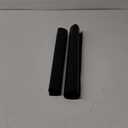 2 Pack Large Thick Heavy Duty Non Stick Teflon Oven Liners Mat, 17"x 25" BPA and PFOA Free, for Bottom of Electric Oven Gas Stove and Microwave Charcoal or Gas Grills (Black)
