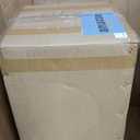 Luxury Marble Side Table,Square End Table for Modern Sofa and Bed, Living Room, Sofa, BedroomCalacatta Viola (11.8"L x 11.8"W x 19.6"H)