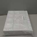 20 Well Watercolor Paint Tray Palette Pallet Acrylic Painting Mixing Plastic Artist Large Square Palette, 13 x 10 Inches, White, 10PCS