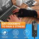 sticro Wrist Thumb Brace Heating Pad for Arthritis and Carpal Tunnel Relief, Hand Heating Pad for Sprains Trigger Thumb, Tendonitis Pain Relief - Left Right Hand