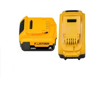 High-Power Impact Wrenches, Bare Machine, 430N.M-3600 Rpm - Without Recoil, Suitable For Dewalt Batteries (Tools Only) - 3-In-1 Impact Wrench - Suitable For Car And Home Use. (Style2(Battery Only))