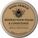 Australian Made Beeswax Wood Polish & Conditioner, Food Grade Beeswax Polish Suitable for Furniture, Chopping Boards, Wooden Kitchen Utensils & Wooden Surfaces (100g / 3.5oz)