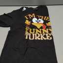 Thanksgiving I'm The Funny Turkey Matching T-Shirt, Black Small 