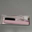 Go Brush Pro 2025 Hair Straightener Brush 300 Million Negative Ionic Portable Hair Straightener Comb for Women with 4 Temps Fast Heating MCH Ceramic Coating Smooth Frizz - Free Hair