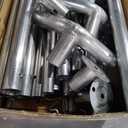 VEVOR 6x8x7 FT Heavy-Duty Portable Outdoor Storage Shed Tent, Waterproof Carport Garage Shelter with Roll-Up Zipper Door & Vents, UV-Resistant Canopy for Motorcycle, Bike, Lawn Mower, Tools, Gray