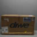 Drive Medical 12011KD-1 Tub Transfer Bench For Bathtub, Height Adjustable Shower Bench with Backrest, Shower Shower Chair Bath Seat for Elderly, Seniors, Arm Support for Transfer, 400 Weight Cap