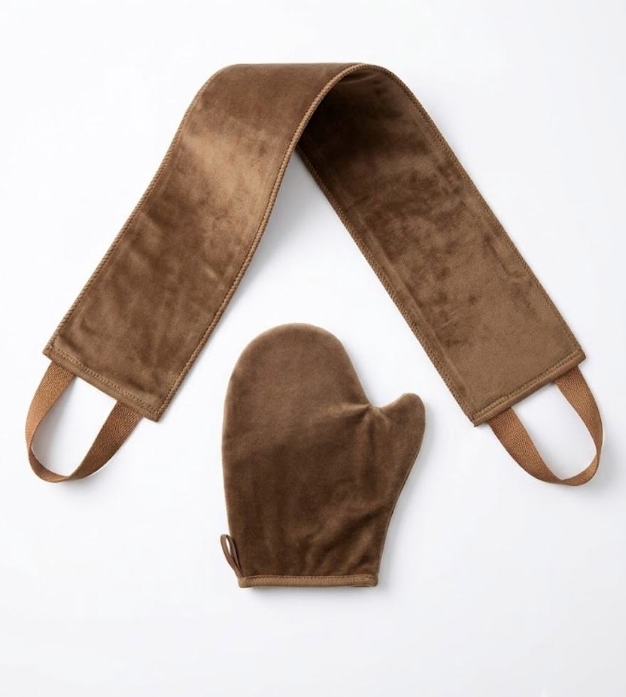 Back Tanning Applicator Tanning Cream Lotion Mousse Oil Application Gloves