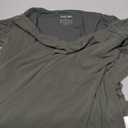 Reoria Dark Army Green Mesh Top, Size XL