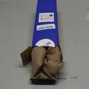 MIULEE Luxury Sheer Voile Elegant Topper Long Valance Solid Treatment Swags Drapes for Window Ceremony Wedding Canopy Bed 54" x 216" Beige