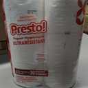 Amazon Brand - Presto! Ultra-Strong 2-Ply Toilet Paper, 24 Mega Rolls = 120 Regular Rolls, 308 Sheets Per Roll, Unscented