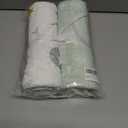 Mooreeke 2 Pack Toddler Towels - 100% Cotton Toddler Hooded Towels - Soft Baby Bath Towel with Hood for Newborn - Comfort Towel for Baby Girls and Boys - Animal Shaped (Flower & Star)