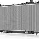AUTOSAVER88 Radiator Compatible with Civic Aluminum Radiator ENG D17A1/A2/A6/A7, 19010-PLM-A01, 19010-PLM-A51, 19010-PMM-A51, 19010-PMM-A52