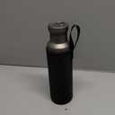 Outdoor 750ml Titanium Sports Bottle with Lid Flask Wide Mouth Water Bottle Canteen Drinking Bottle for Camping Cycling Hiking