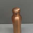 Matt Finish Copper Water Bottle Joint Less Leak Proof Ayurvedic Drinkware Copper Vessel for Sports, Gym, Outdoors, Yoga