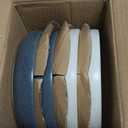 famiware Milkyway 33 oz Bowl Set, Pasta Bowls Set of 4, Salad Bowls, Double Reactive Glaze, Sturdy & Stackable, Ideal for Housewarming, Festivals, Dark Charcoal & White Full Glaze Matte