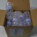 TrelaCo Bottle Chug Baby Shower Game 20 Pcs Baby Bottles Shower Favor with 1 Cute Bear Theme Sign for Gender Reveal Party Supplies Gifts(Blue)