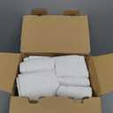 MIULEE Pinch Pleated Thick Linen Curtains 90 Inch 4 Panels Set Back Tab Memory Trained Pinch Pleat Semi Sheer Light Filtering Curtains Let Light in Window Drapes for Living Room Bedroom Beige White