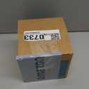 Y-in Hand Tissue Box Cover, Square Facial Tissue Holder Storage for Bathroom Vanity, Countertops, Dressers, Night Stand, Parlors and Offices - Black