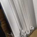 Faux Wood Blinds Valance for Horizontal and Venetian Blinds (Hidden Valance Clips Included). Inside or Outside Mount - Custom Made to Your Size (Color: White) - Royal Crown Cornice