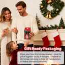 Silicone Body Scrubber - Perfect Christmas Stocking Stuffers for Men, Women, Kids & Teens| Bulk Stocking Stuffers Gift Idea, Exfoliating Bath Brush, Fun Stocking Stuffers Candy Alternative 2025 (1Pack)