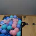 Inflatable Bounce House with Blower for Kids 3-6 y/o, Jumping Castle with Slide, 112x63x67'' Toddlers Bouncer with Ball Pit, Bouncy House for Indoor/Outdoor