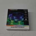 Monster 16.4ft Sound Reactive Multi-Color LED Light Strip with IR Remote Control, Indoor Use, Xtreme Easy Assembly