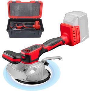 Tile Vibration Tool for Mil-wauke 18V Battery, Handheld Tile Tools Max 25000r/Min, 150W Tile Suction Cup Tool with 8 Speed, Suction Cup, Digital Display for Floor Tile Wall