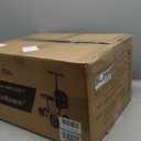 Knee Scooter, 300lbs Capacity, 13" Big PU Seat, Disc Brake Knee Walker, All Terrain Foldable Knee Scooter Walker with Bag for Foot Injuries Compact Crutches Alternative (Black)