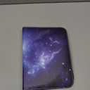 4 Pocket Trading Card Binders for 400 Cards,Dark Blue Nebula Pattern