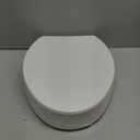KOHLER 25875-0 Hyten 3" Height, Elevated Soft Close Elongated Toilet Seat, Contoured Seat with Grip-Tight Bumpers, Quick-Attach Hardware, No Slam Toilet Seat, White