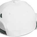Adidas Men's Tour 5-Panel HAT, White/Collegiate Green, One Size