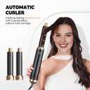 5 in 1 Blow Dryer Brush, Upgrade Hair Dryer Brush Set Negative Ion Air Styler Curling Wrap Air Curler, Hot Air Brush Curling Iron Hair Styling Tools As A Gift for Straight/Curl/Dry/Smooth