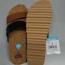 Reef Women's Cushion Vista Hi Platform Sandal (9, Black Duo)