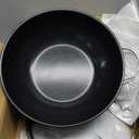 KITEXPERT Non Stick Wok Pan with Lid,12" Titanium Ceramic Pan Nonstick Stainless Steel Stir-fry Pans, PFAS PFOA & PTFE Free, Quick-Cool Handle, Dishwasher & Oven Safe, Compatible with All Cooktops