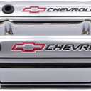 Proform 141-899 SBC Chrome Valve Cover with Baffle, red