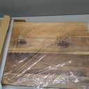 24"x18" XXL Extra Large Acacia Wood Cutting Boards for Kitchen Meat Big Wooden Cheese Charcuterie Board Hardwood Solid Chopping Board Bread Thick Olive Butcher Block Giant Turkey Serving Carving Board