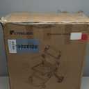 Wheelchairs for Adults,Transport Wheelchair Lightweight Foldable Chairs with Handbrakes,Portable Wheelchair Travel Wheel Chairs for SeniorsUp to 300lbs (Silver-new)