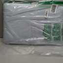 AM AEROMAX 2.75 Inches Standard Size Hyper Slim Memory Foam Pillow for Stomach and Back Sleepers - Thin, Flat Design for Cervical Neck Alignment and Deeper Sleep. (Blue/White)