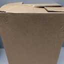 Anzoymx Stainless Steel Bathroom Trash Cans 1.8 Gallons Small Garbage Can with Pop up Lid, Dog Proof Narrow Wastebasket, Slim Waterproof Litter Trash Bins Set for Bedroom, Toilet, Office (White)