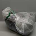 JOEJOY Small Dog Bed Cat Bed with Hooded Blanket, Cozy Cuddler Luxury Puppy Pet Bed, Donut Round Calming Anti-Anxiety Dog Burrow Cave Bed - Anti-Slip Bottom and Machine Washable 23 inch (Grey)