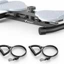 MERACH Waist Twister Machine Exercise, Ab Twist Board with 300 lbs Weight Capacity, Abs Workout for Slim Waist and Core Ab Exercise, Noiseless Home Gym Equipment for Women Men (Grey)