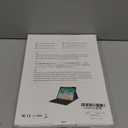 Keyboard Case for iPad 9th Generation-10.2 inch - 7 Colors Backlit Wireless Detachable Folio Keyboard Cover with Upper Pencil Holder for iPad 8th/7th Gen/iPad Pro 10.5"/iPad Air 3rd Gen - Black