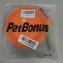PetBonus 2-Pack Silicone Collapsible Dog Bowls, BPA Free Dishwasher Safe, Portable Foldable Expandable Travel Bowl, Food Water Feeding Cup Dish for Dogs Cats with 2 Carabiners (Green, Orange)